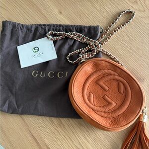 Gucci Leather Crossbody Bag